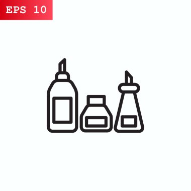 mutfak şişe set simgesi