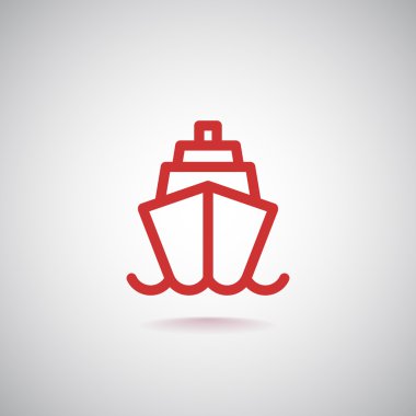 Gemi simgesi, illüstrasyon 