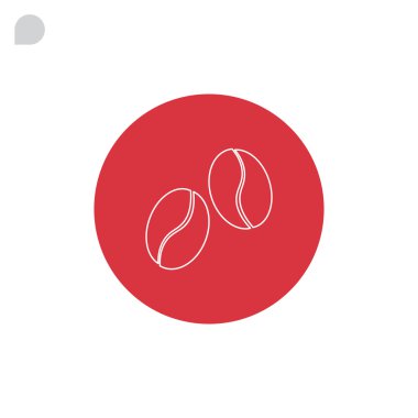 kahve çekirdeği ikonu