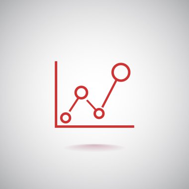 Grafik, iş grafik simgesi 