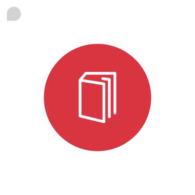 Kitap simgesini, illüstrasyon