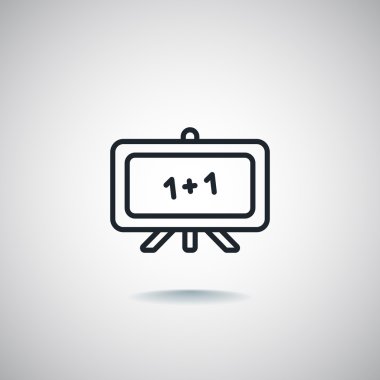 Beyaz tahta simge, tasarım