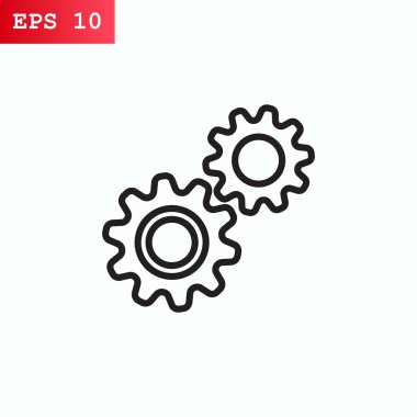 Mekanizması, çarkları, dişli simgesini