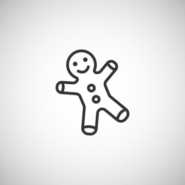 Zencefilli kurabiye adam tasarımını