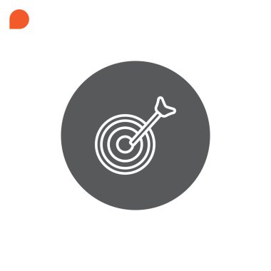 ok simgesine sahip hedef