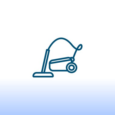 elektrik süpürgesi simgesi.