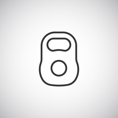 Ağırlık simgesi, illüstrasyon 