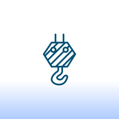 inşaat vinç simgesi.