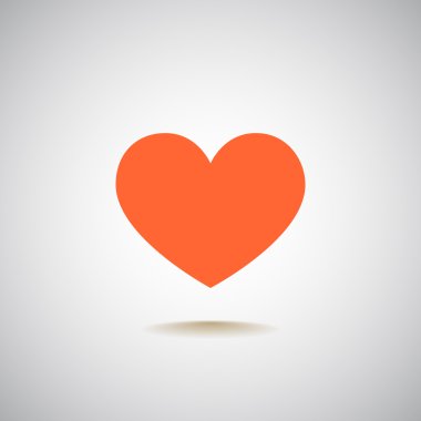 Kalp simgesi, illüstrasyon 