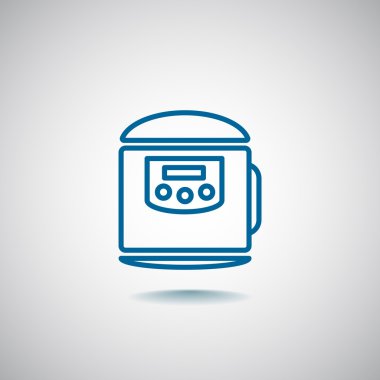 düdüklü tencere simgesi. 