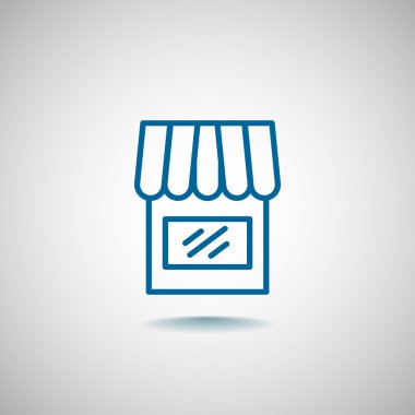 dükkan, mağaza web simgesi