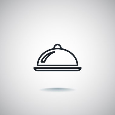 Gıda tepsi kutsal kişilerin resmi