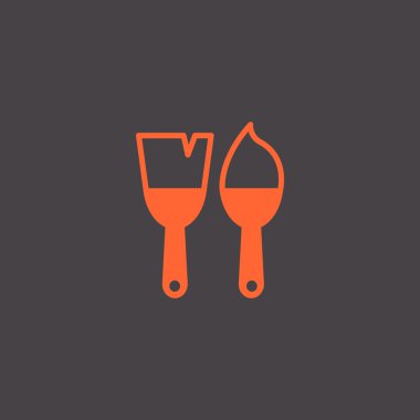 Boya fırça simgeler