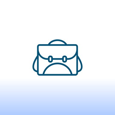 okul çantası simgesi 