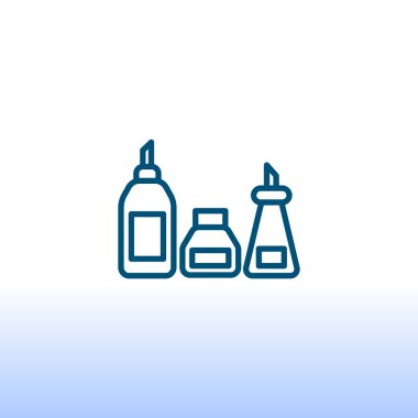 mutfak şişe set simgesi