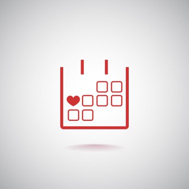 Takvim simgesini tasarımını