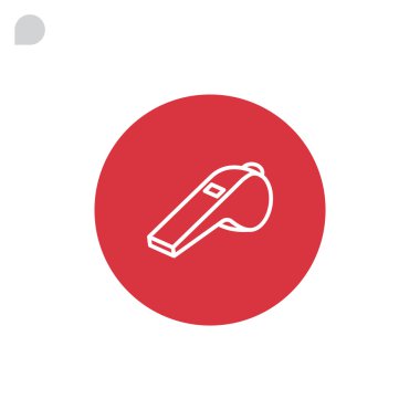 Hakem düdük simgesi  