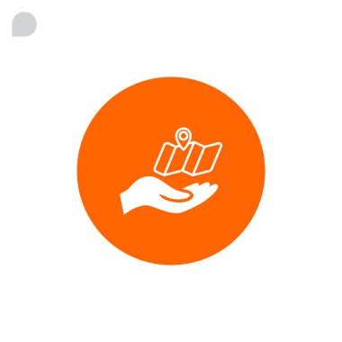 el PIN simgesi ile harita tutarak