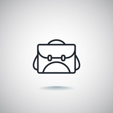 okul çantası simgesi