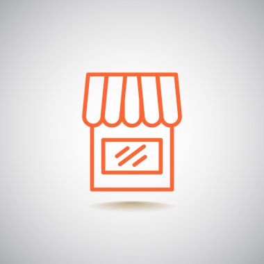 dükkan, mağaza web simgesi