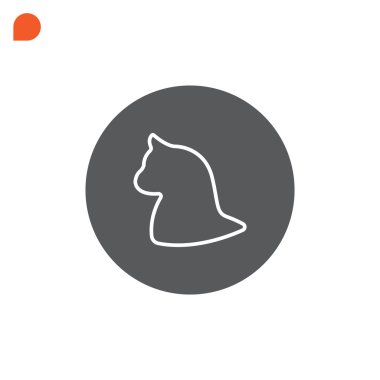 kedi evde beslenen hayvan hayvan simgesi