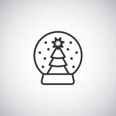 Noel ağacı simgesini