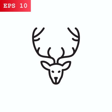 Tasarım geyik simgesinin