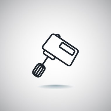 Mutfak karıştırıcı simgesi