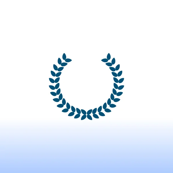 Winner wreath Icon — Stock Vector