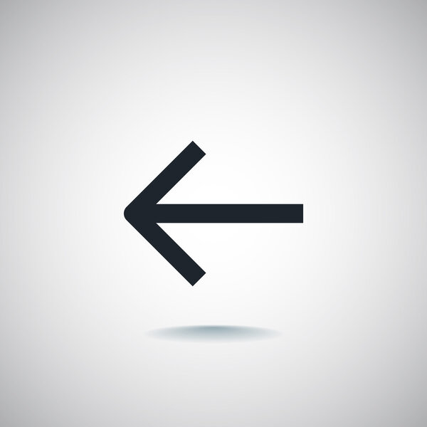 Arrow icon, illustration 