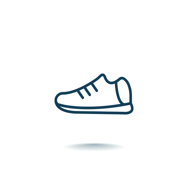 Icona delle scarpe sportive — Vettoriale Stock