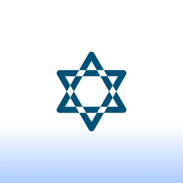 Star of David Icon — Stock Vector