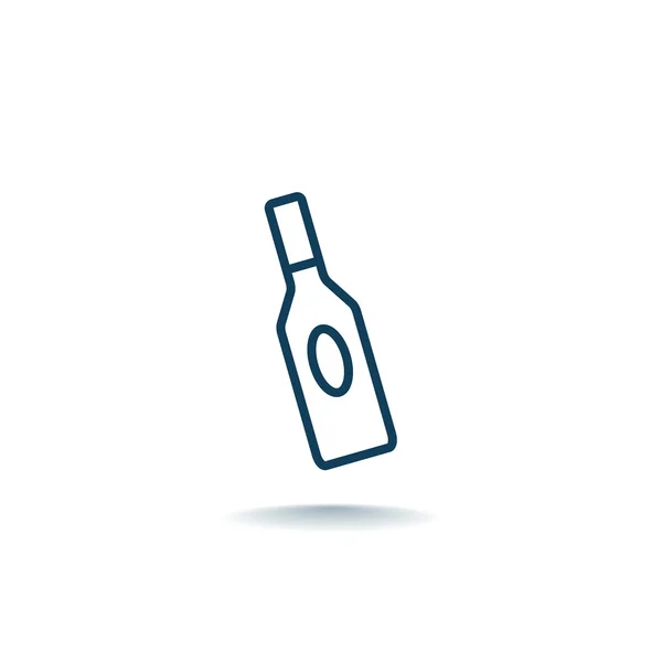 Üveg folyékony ikon — Stock Vector