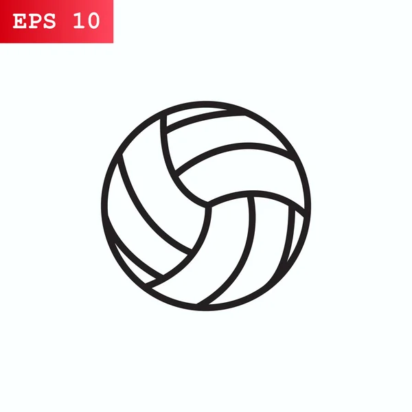 Volleyball ball icon Vector Graphics