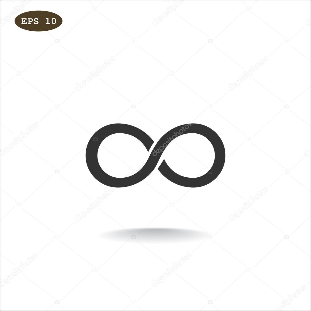 infinity sign icon