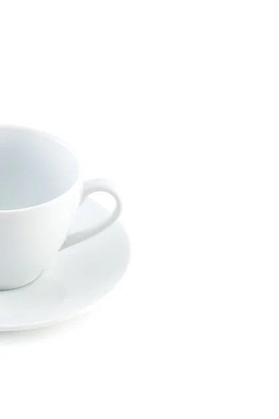 Porcelain Cup with saucer. — Stock Photo, Image