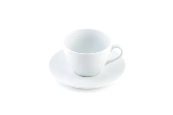 Porcelain Cup with saucer. — Stock Photo, Image