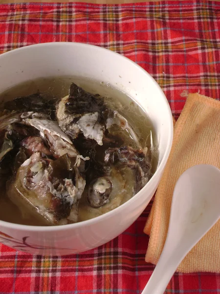 Sopa de peixe cozida lenta chinesa — Fotografia de Stock