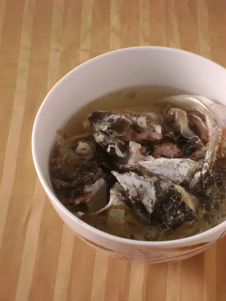 Çinli Çift Kişilik haşlanmış balık baş çorbası