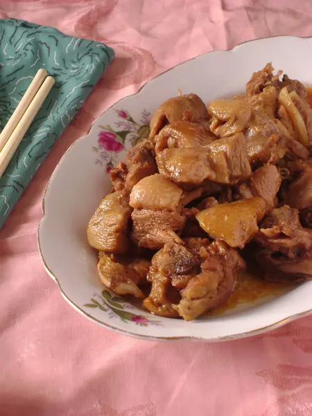 Cozinha chinesa guisado carneiro — Fotografia de Stock