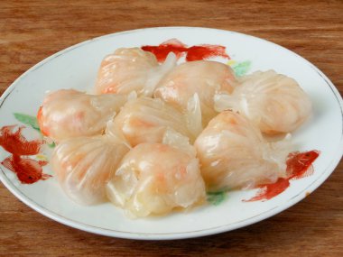 Har gow Çin karides kaporta
