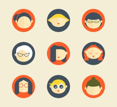 Kadın karakter avatar