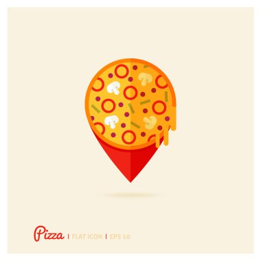 Pizza harita işareti