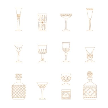 Kristal cam Icon set