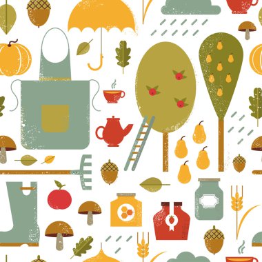 sonbahar vektör desen