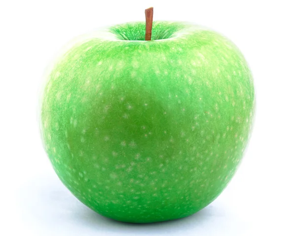 Green apple isolated on white — Stock Photo, Image