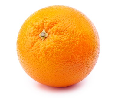 Tüm turuncu beyaz izole