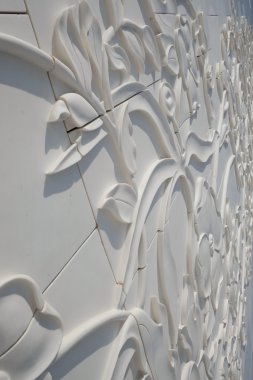 Ünlü Abu Dabi Şeyh Zayed Camisi, Ua dekorasyon kadar kapalı