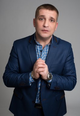 yardım için dua işadamı