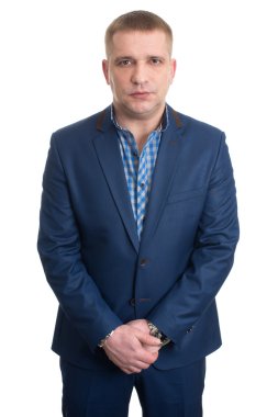 Başarılı iş adamı izole 